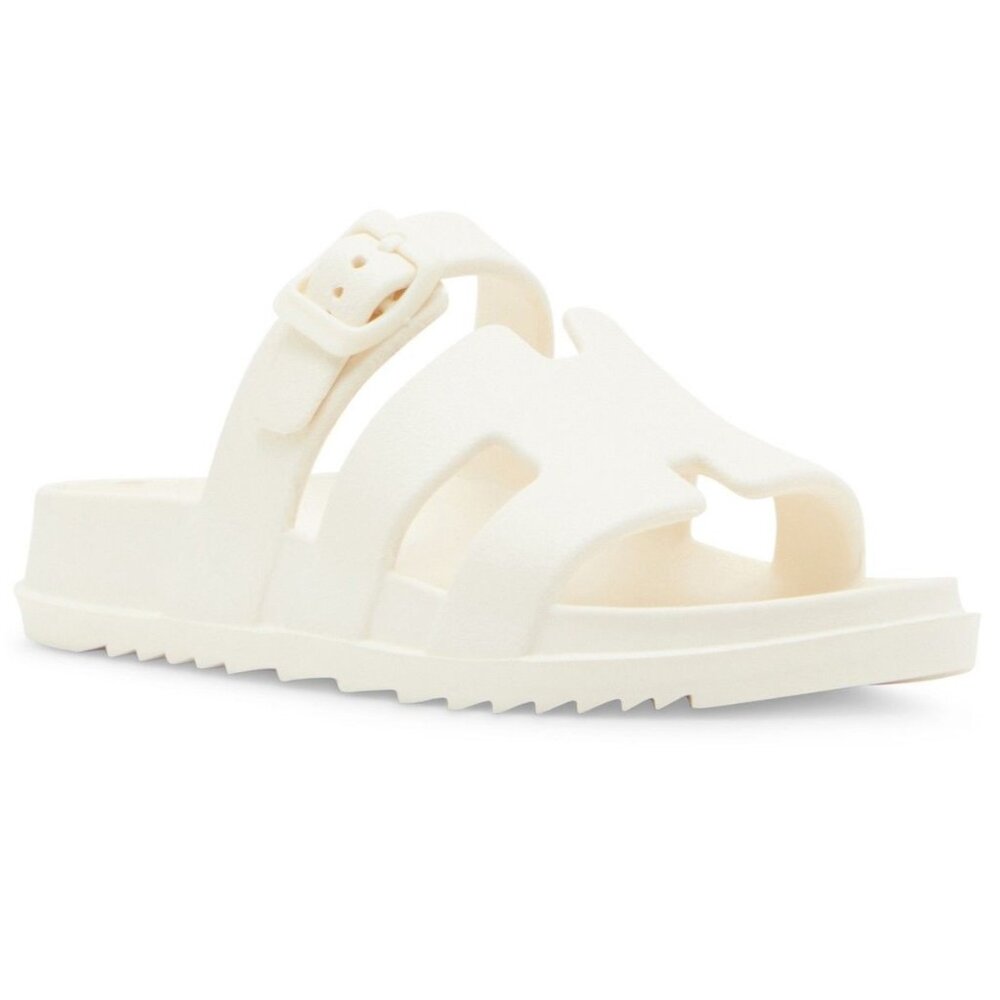 Madden Girl Darliing Banded Footbed Slide Sandals